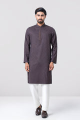 Regular Fit Embroidered Semi-Formal Panjabi
