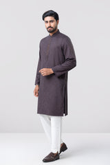 Regular Fit Embroidered Semi-Formal Panjabi