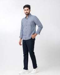 Regular Fit Check Casual Shirt