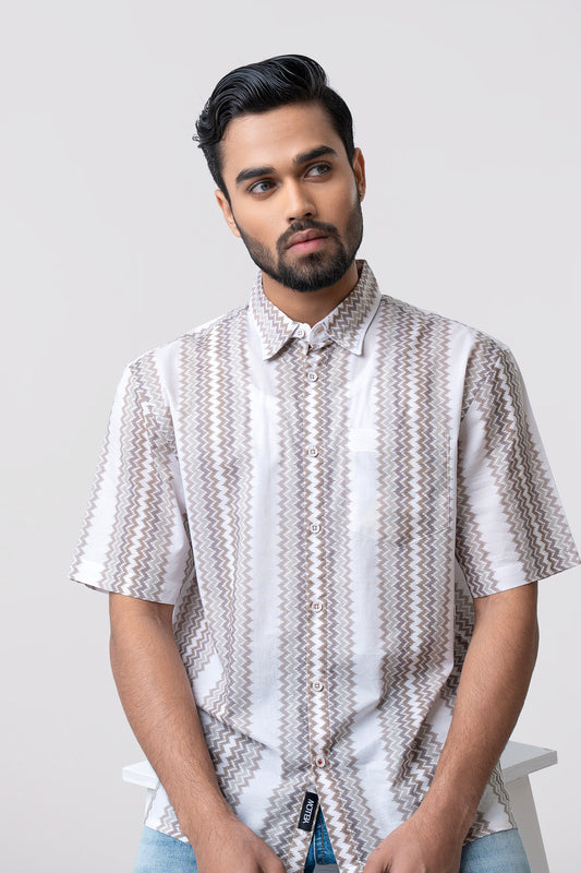 Relaxed Fit Casual Shirt