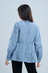 Relaxed Fit Embroidered Casual Shirt