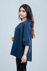 Relaxed Fit Embroidered Fashion Top