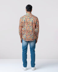Regular Fit Printed Casual Shirt