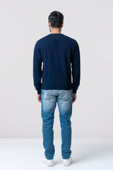 Regular Fit O' Neck Knit Sweater
