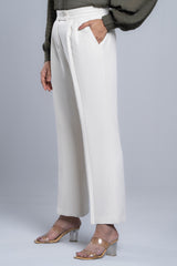 Straight Fit Semi-Formal Twill Pants
