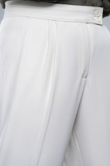 Straight Fit Semi-Formal Twill Pants