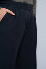 Straight Fit Semi-Formal Twill Pants