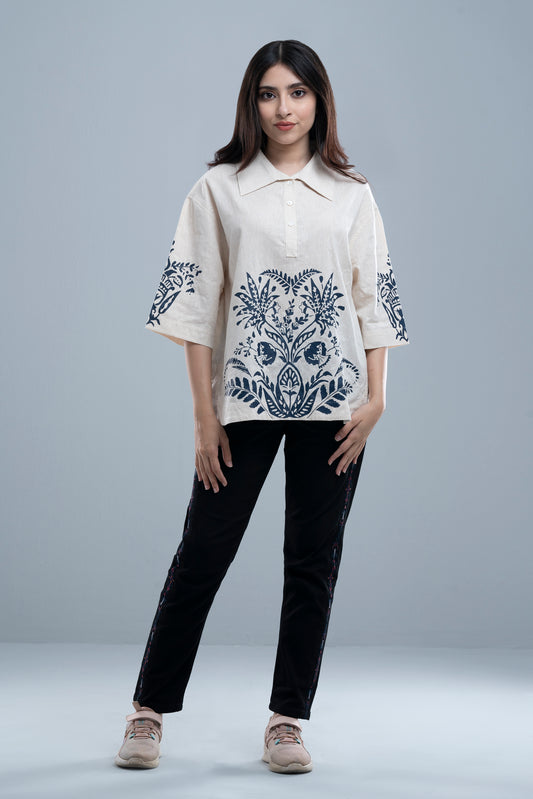 Relaxed Fit Casual Shirt