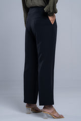 Straight Fit Semi-Formal Twill Pants