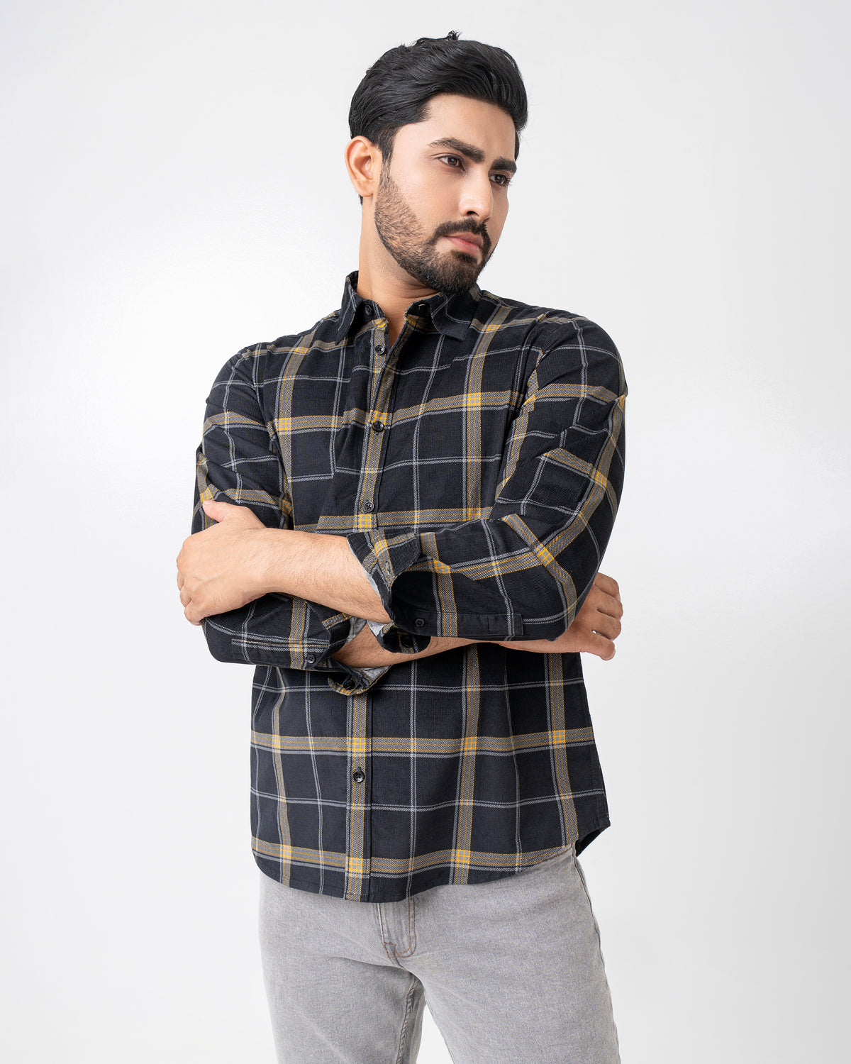 Regular Fit Check Casual Shirt