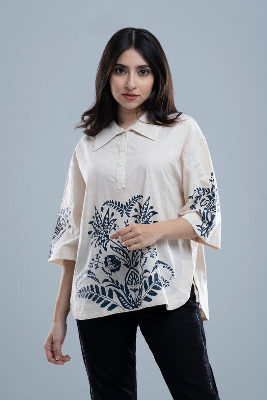 Relaxed Fit Casual Shirt