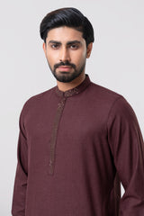 Regular Fit Embroidered Formal Ethnic Kurta Set