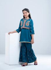 Princess Ethnic Partywear Set (6-8 Years)