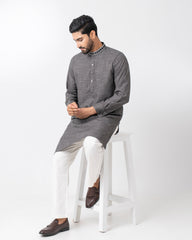 Regular Fit Embroidered Formal Panjabi