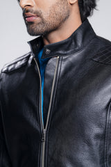 PU Leather Biker Jacket