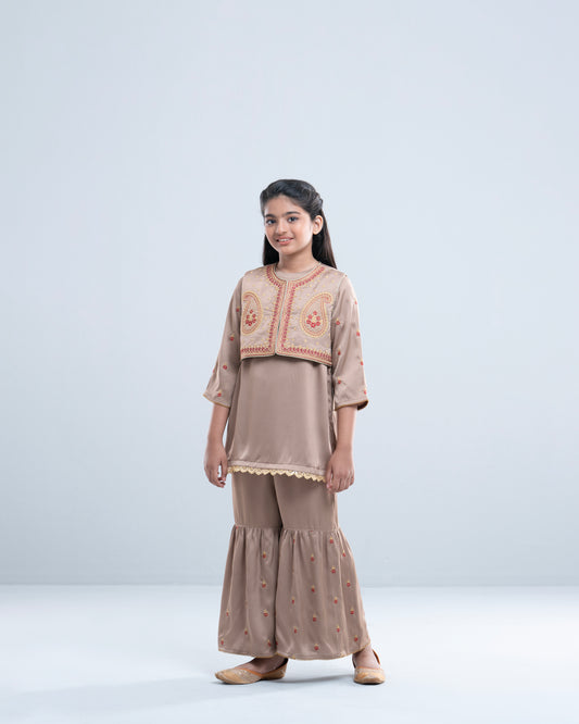 Princess Ethnic Partywear Set (2-4 Years)