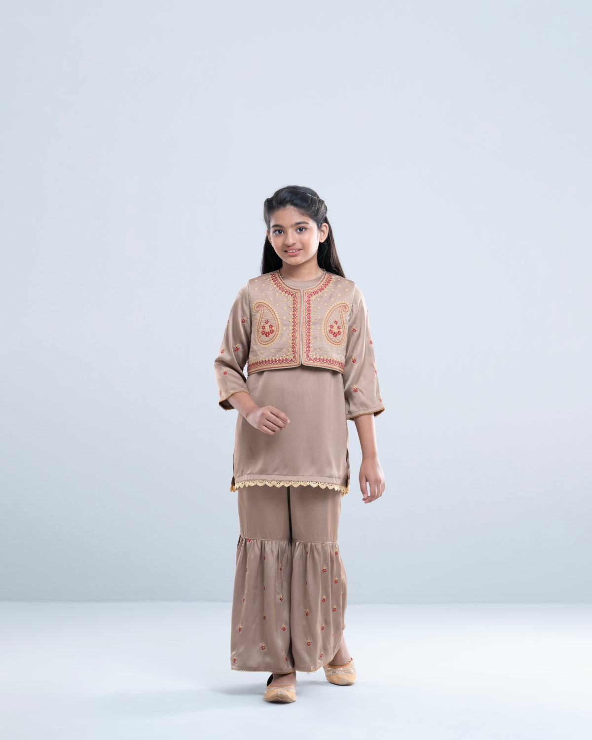 Princess Ethnic Partywear Set (6-8 Years)