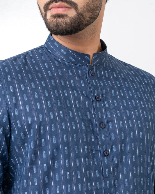 Regular Fit Printed Panjabi