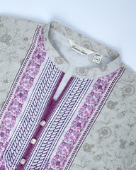 Smart Fit Digital Printed Two-Piece Lawn with Silk Dupatta