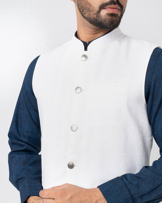Regular Fit Semi-Formal Waistcoat