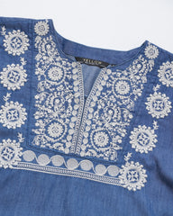 Relaxed Fit Embroidered Fashion Top
