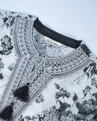 Smart Fit Digital Printed Three-Piece Lawn with Chiffon Dupatta