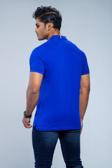 Regular Fit Pique Fabric Solid Polo Shirt