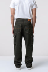 Baggy Fit Green Jeans