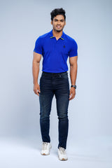 Slim Fit Indigo Jeans