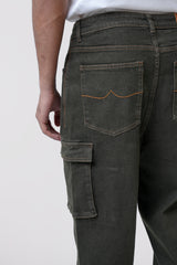 Baggy Fit Green Jeans