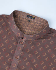 Regular Fit All-Over Printed Panjabi