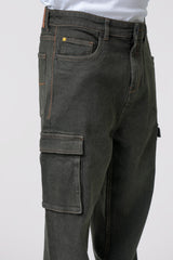 Baggy Fit Green Jeans