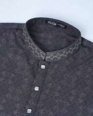 Regular Fit Embroidered Semi-Formal Panjabi