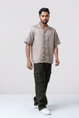 Relaxed Fit Solid Casual Shirt