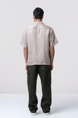 Relaxed Fit Solid Casual Shirt