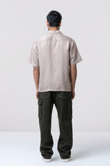 Relaxed Fit Solid Casual Shirt