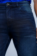 Slim Fit Indigo Jeans