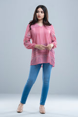 Regular Fit Georgette V-Neck Fashion Top