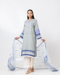 Smart Fit Printed Two-Piece Lawn