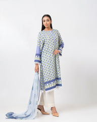 Smart Fit Printed Two-Piece Lawn