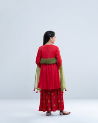 Princess Ethnic Partywear Set (2-4 Years)