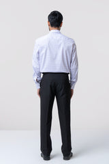 Regular Fit Micro-Checkered Templeton Formal Shirt