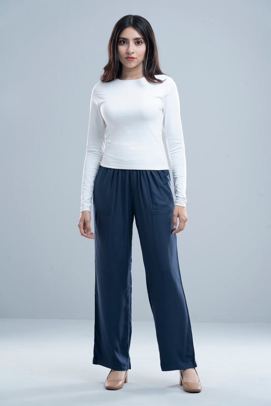 Loose Fit Twill Pants