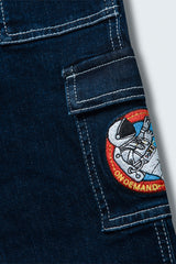Prince Denim Bottom (6-8 Years)