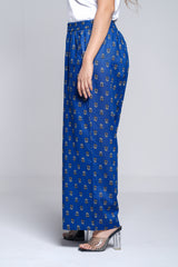 Relaxed Fit Reactive Printed Palazzo