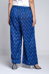 Relaxed Fit Reactive Printed Palazzo