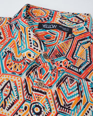 Regular Fit Printed Casual Shirt