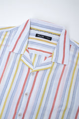 Relaxed Fit Striped Casual Shirt