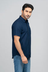Regular Fit Solid Casual Cotton Shirt
