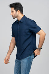 Regular Fit Solid Casual Cotton Shirt